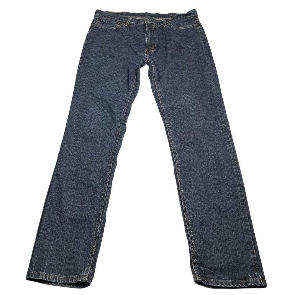 Levi’s 541 Athletic Taper Jeans Men W36 L34 Dark Wash Stretch